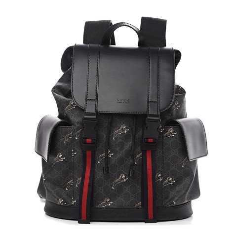 gucci supreme backpack small|Gucci supreme backpack tiger.